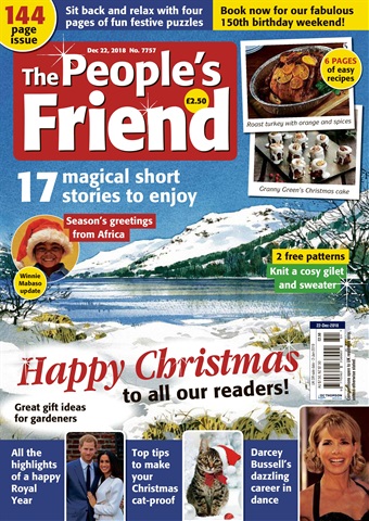 The People’s Friend issue 22/12/2018