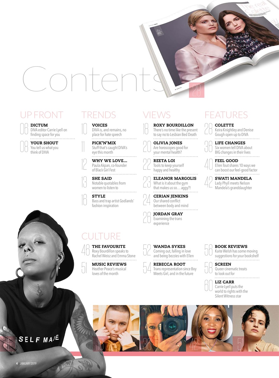 DIVA Magazine Preview Pages