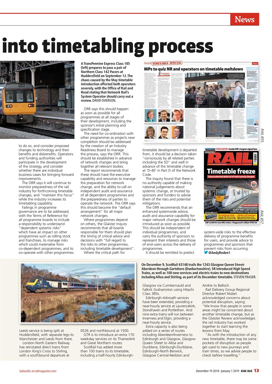 Rail Preview Pages