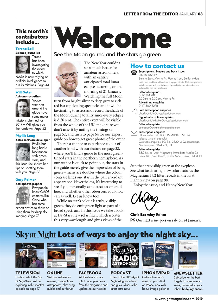 BBC Sky at Night Magazine Preview Pages