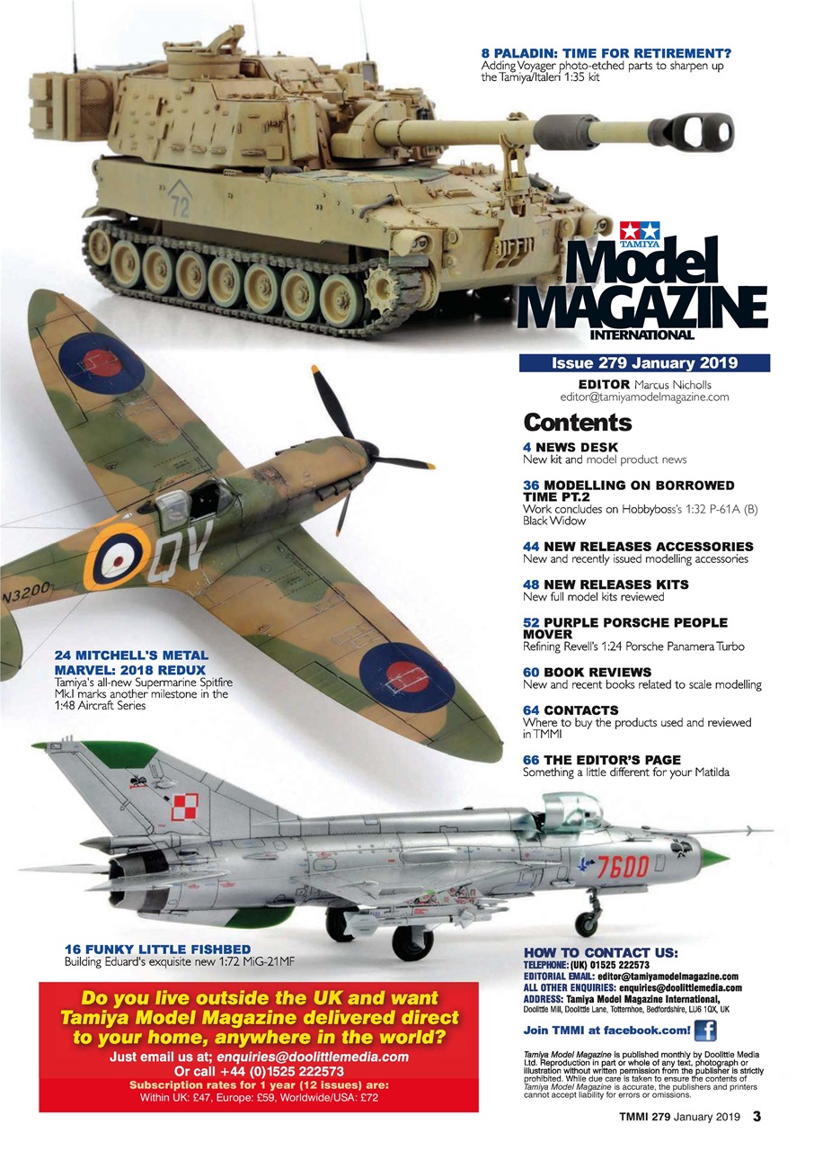 Tamiya Model Magazine Preview Pages