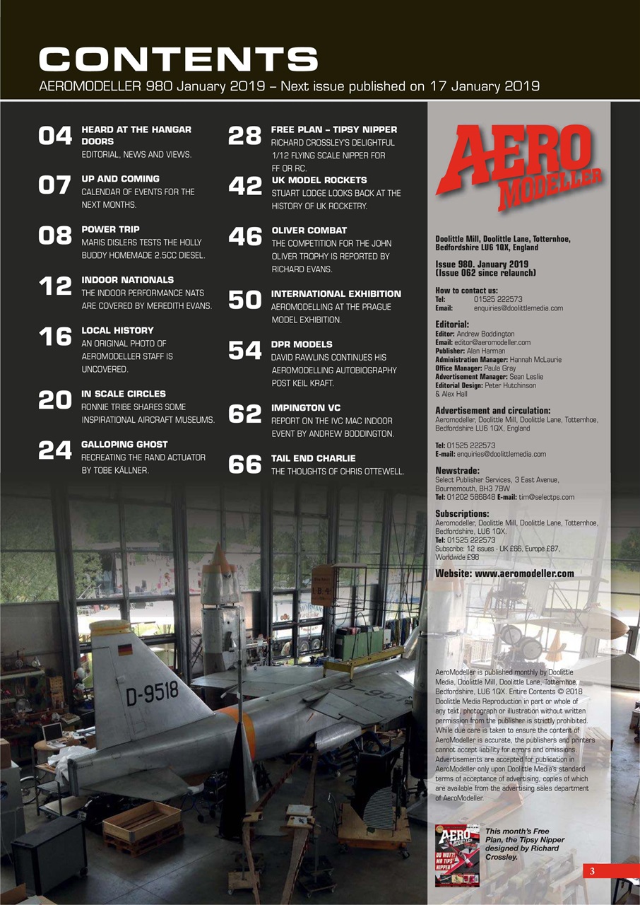 AeroModeller Preview Pages