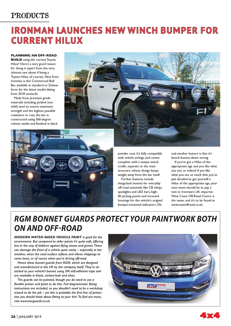 Overlander 4X4 Preview Pages