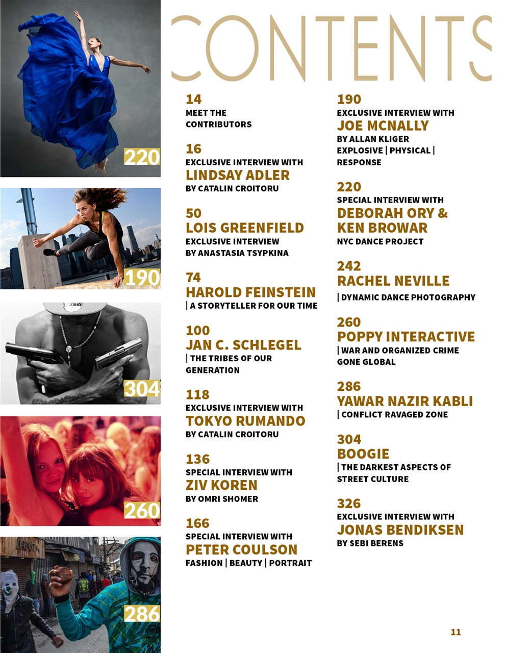 Lens Magazine Preview Pages