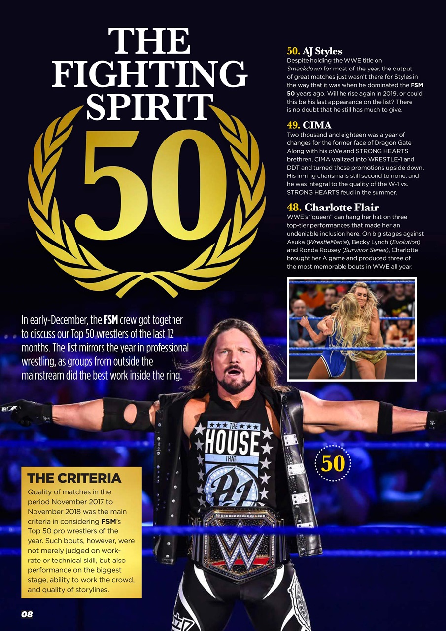 Wrestletalk Magazine Preview Pages