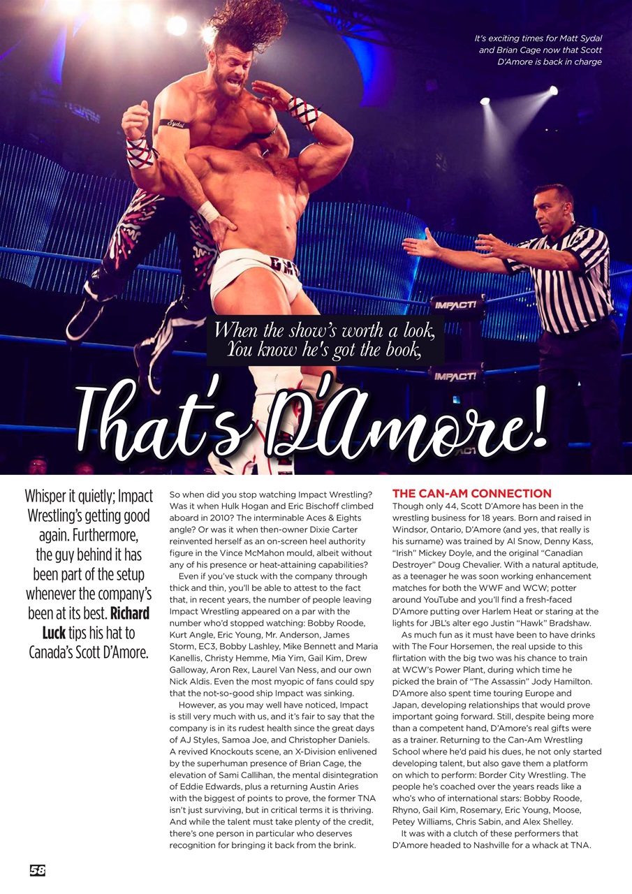 Wrestletalk Magazine Preview Pages