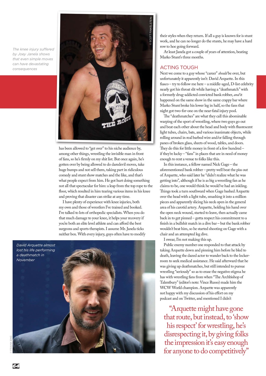 Wrestletalk Magazine Preview Pages