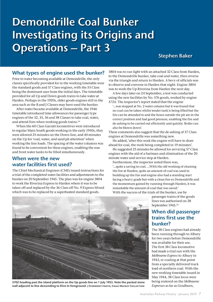 Australian Railway History Preview Pages