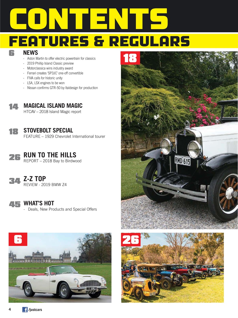 JUST CARS Preview Pages