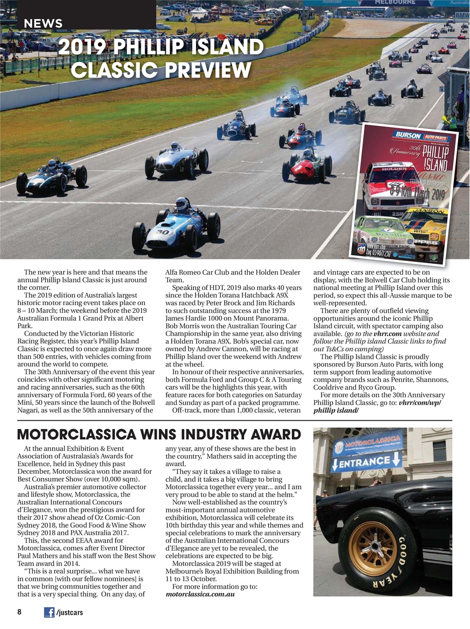 JUST CARS Preview Pages