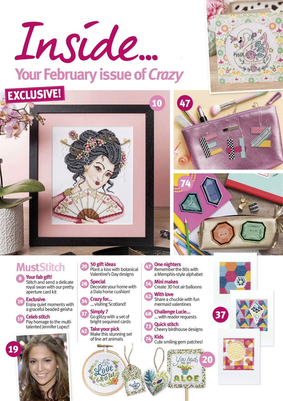 Cross Stitch Crazy Preview Pages