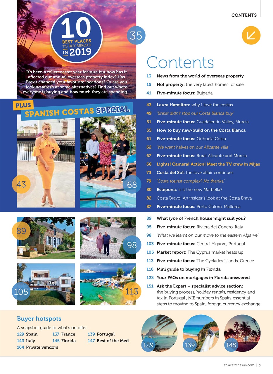 A Place in the Sun Magazine Preview Pages