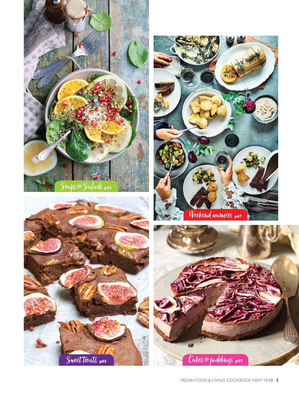 Vegan Cookbook Preview Pages
