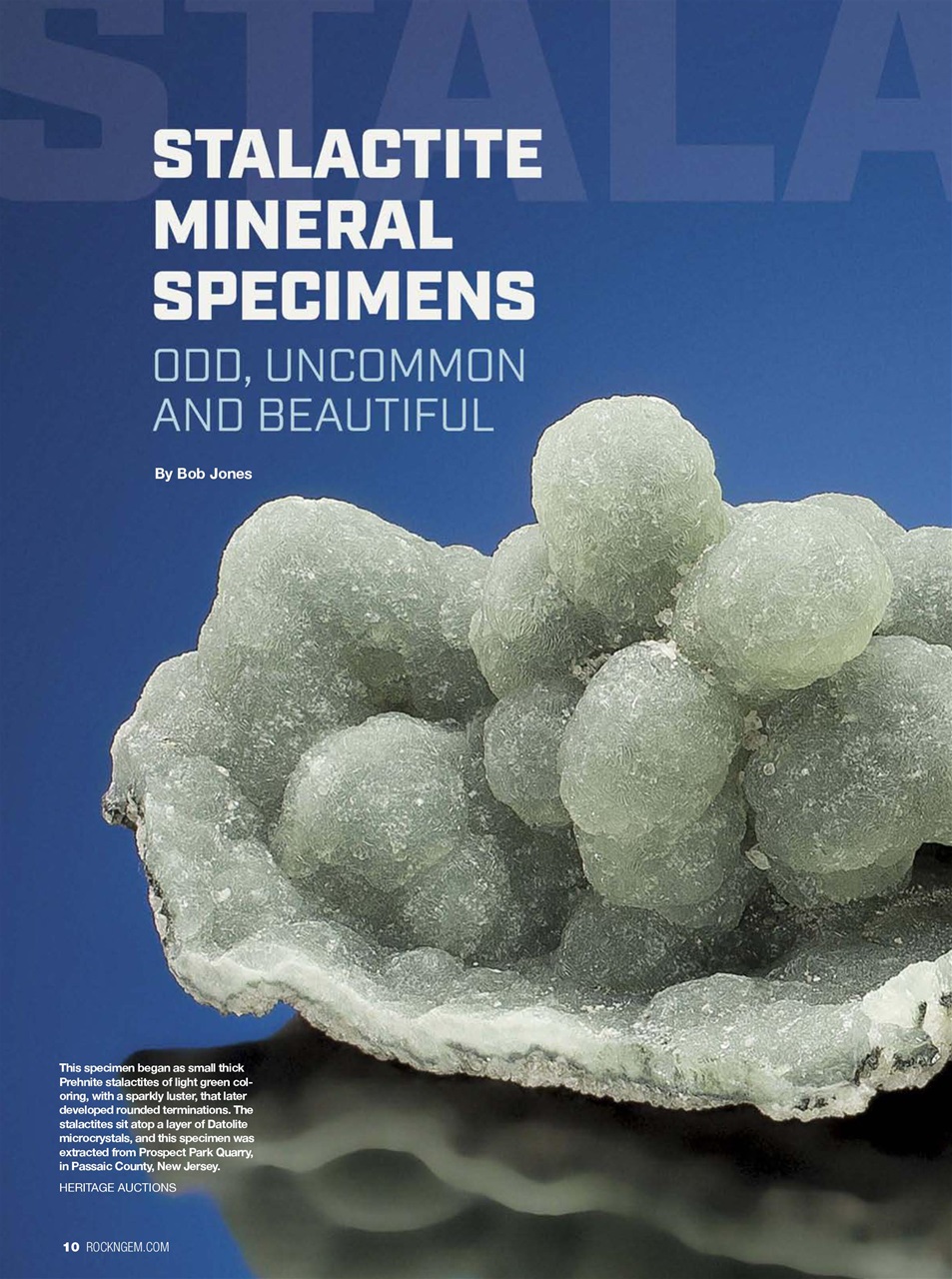 Rock&Gem Magazine Preview Pages