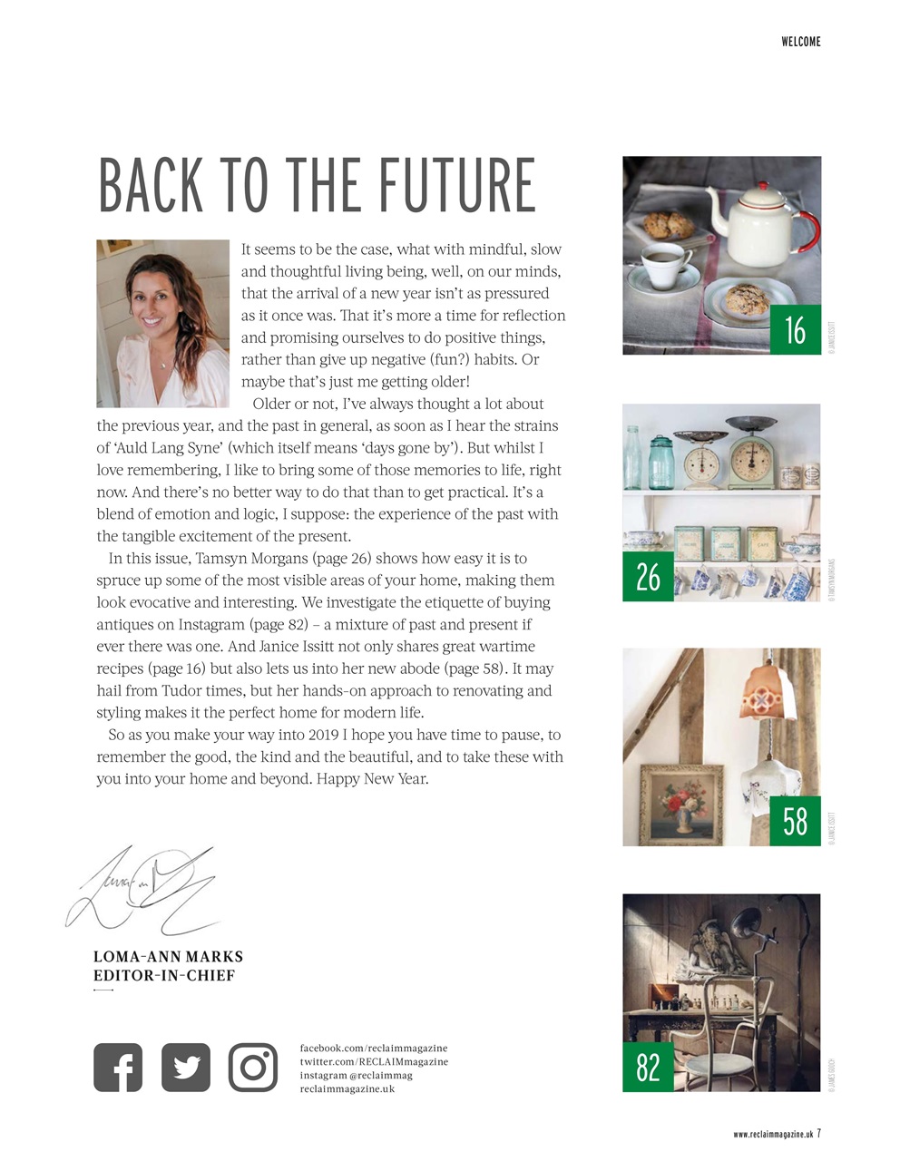 Reclaim Preview Pages