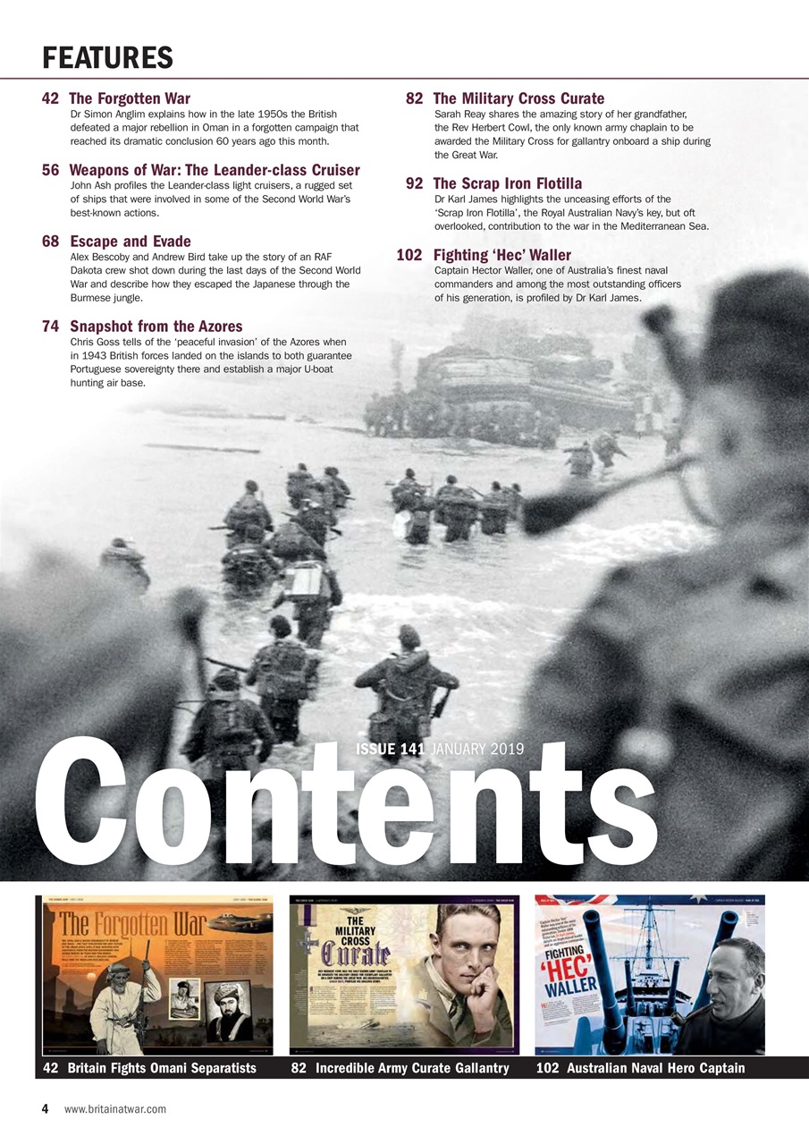 Britain at War Magazine Preview Pages