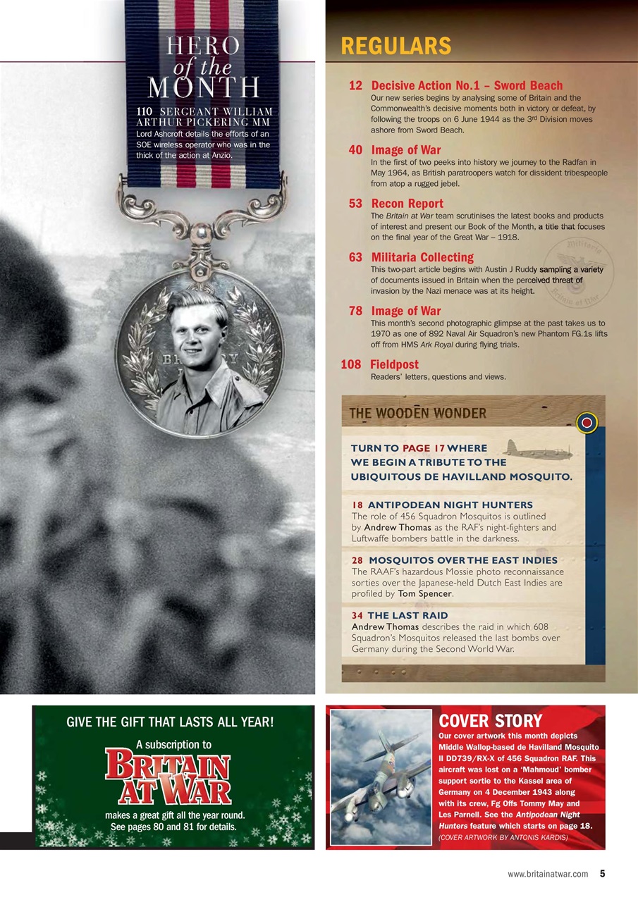Britain at War Magazine Preview Pages