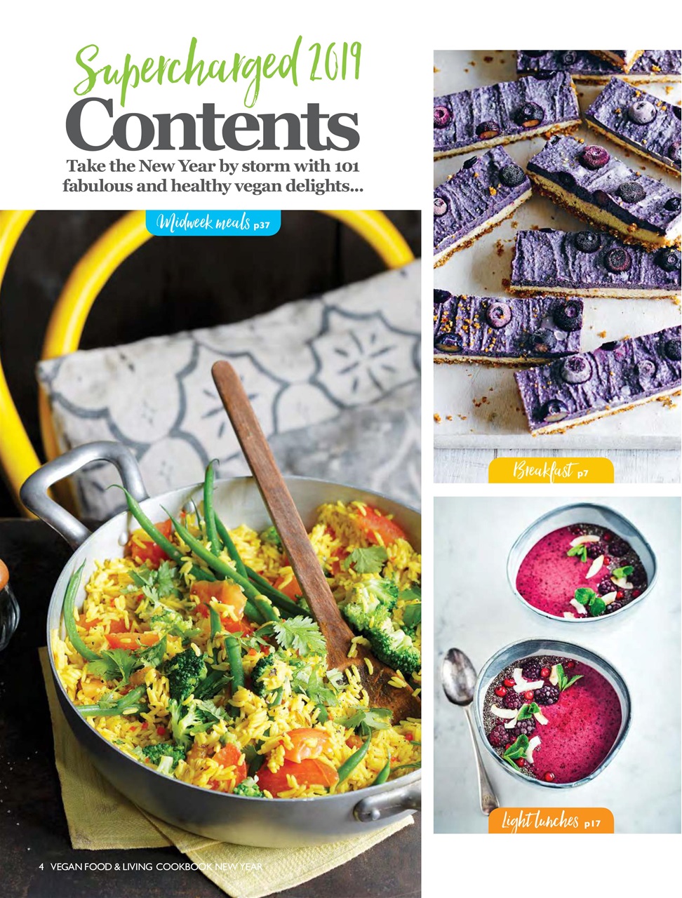 Vegan Food & Living Magazine Preview Pages