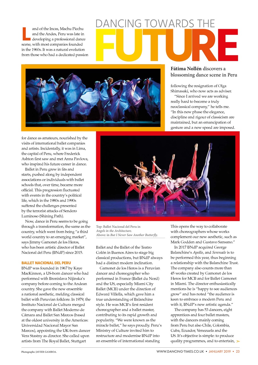 Dancing Times Preview Pages