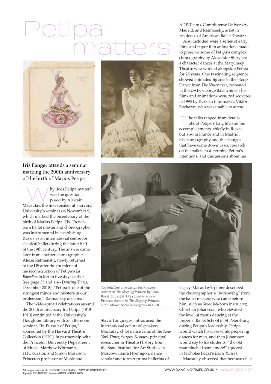 Dancing Times Preview Pages