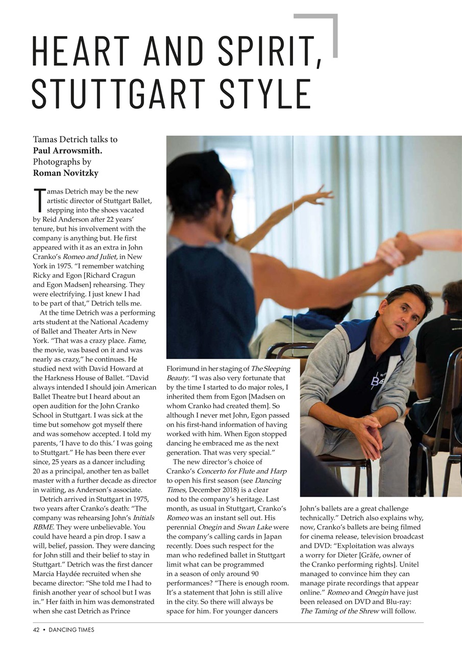 Dancing Times Preview Pages