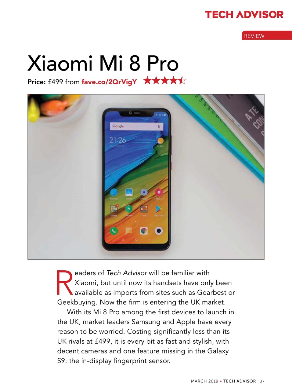 Tech Advisor Preview Pages