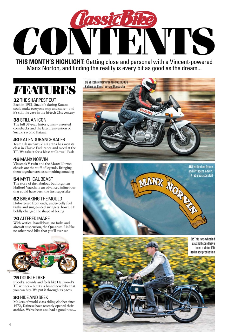 Classic Bike Preview Pages