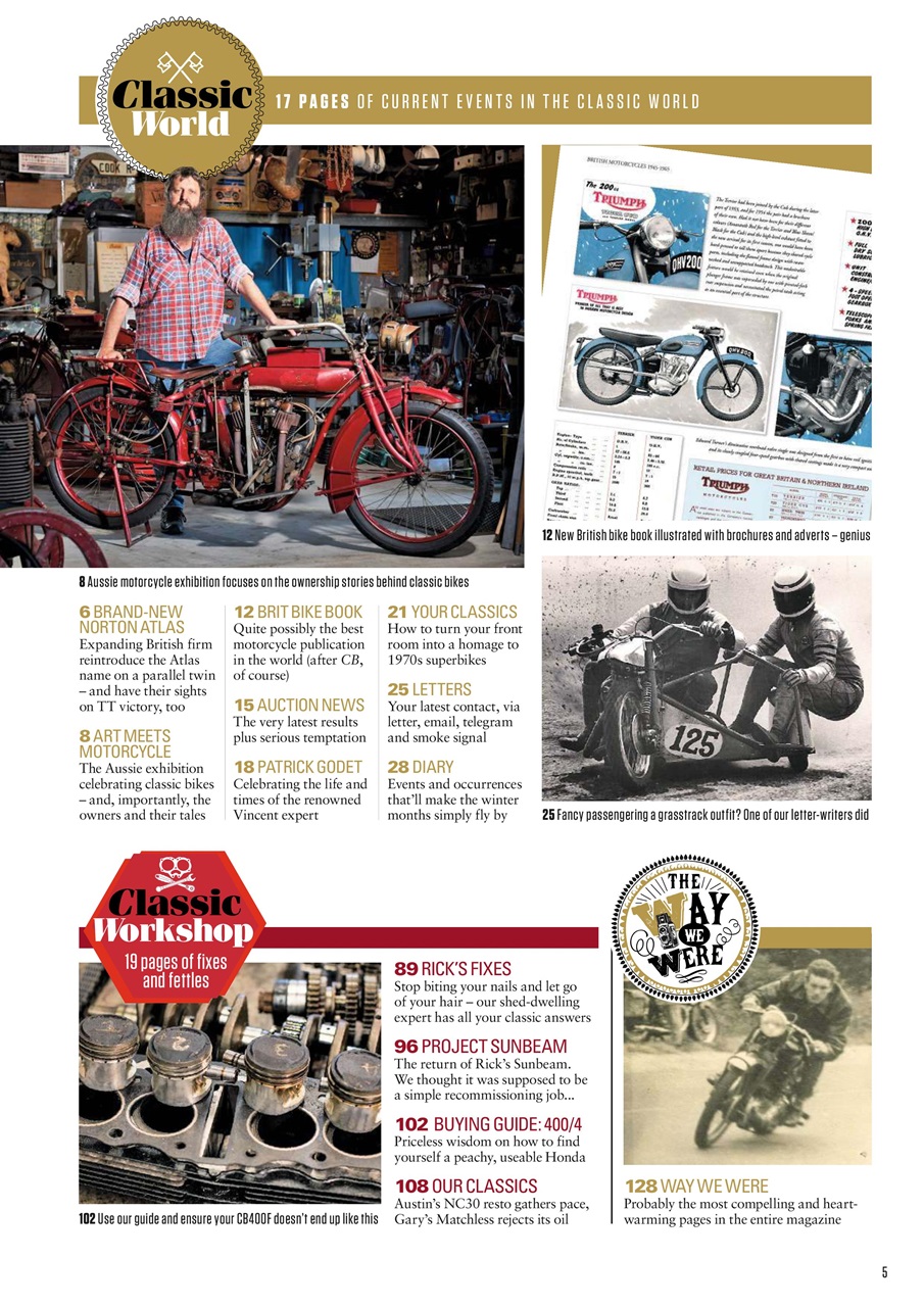 Classic Bike Preview Pages