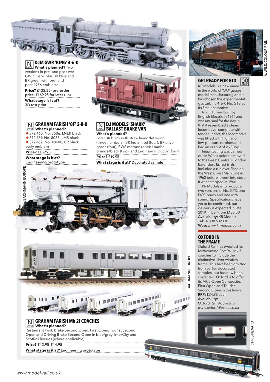 Model Rail Preview Pages