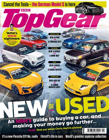 BBC Top Gear Magazine issue Jan-19