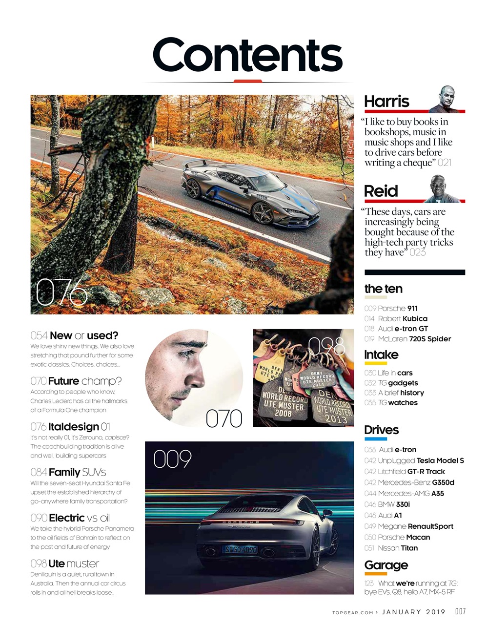 BBC Top Gear Magazine Preview Pages