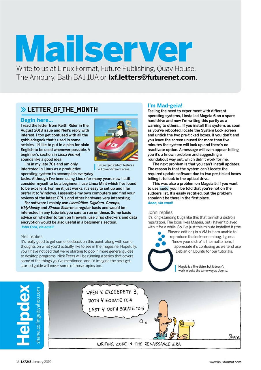 Linux Format Preview Pages