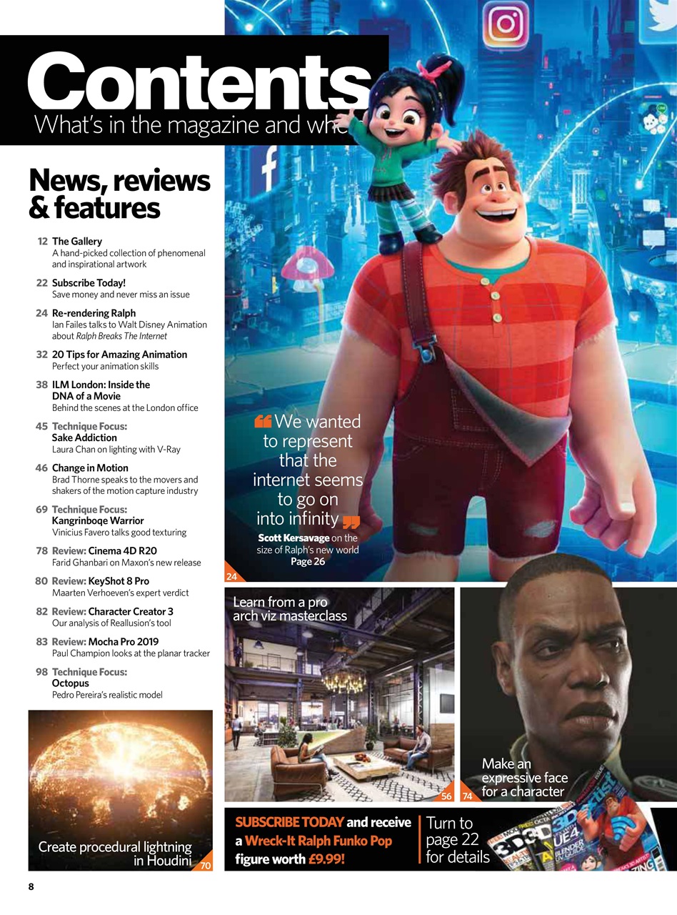 3D Artist Preview Pages