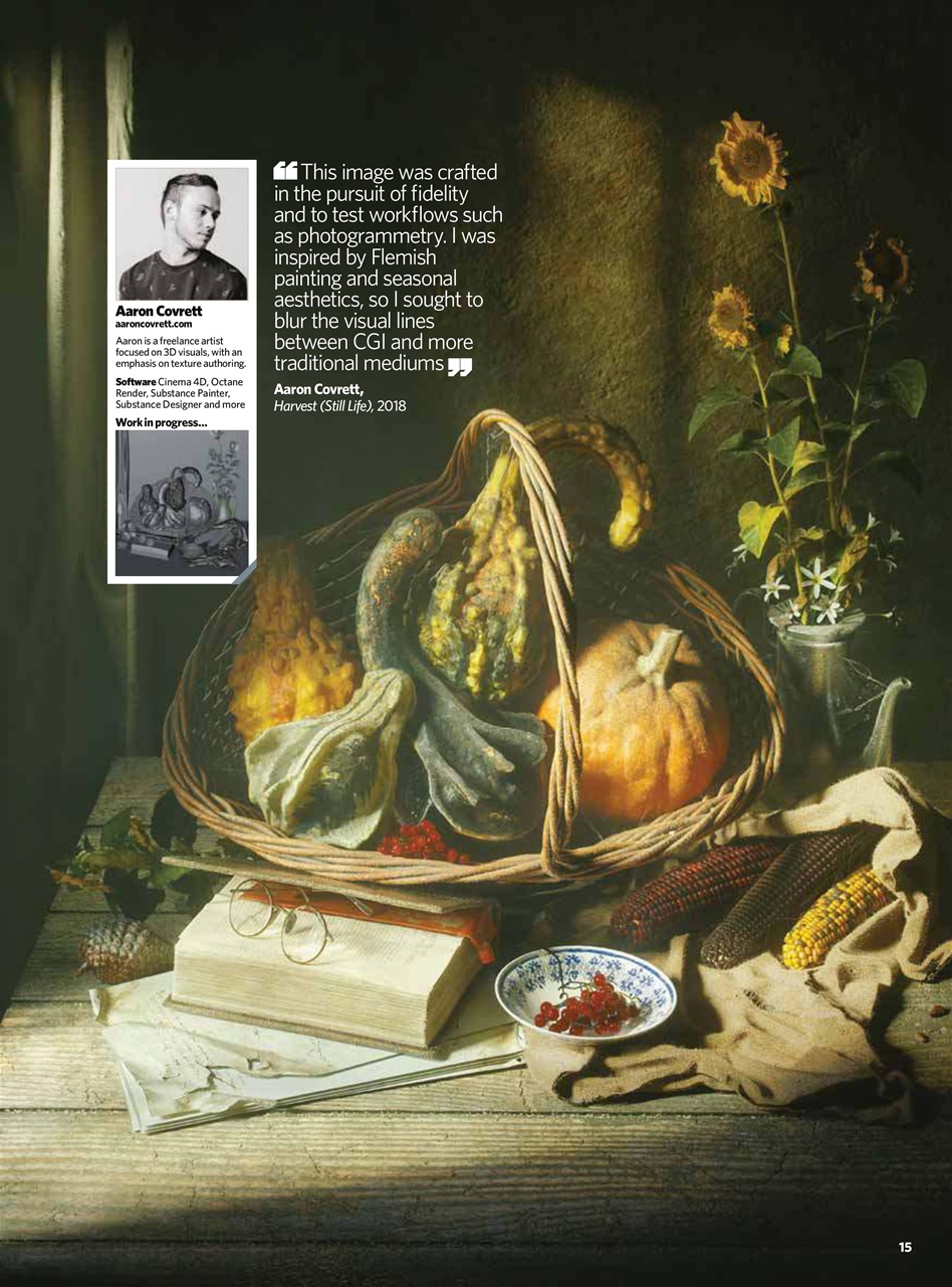 3D Artist Preview Pages