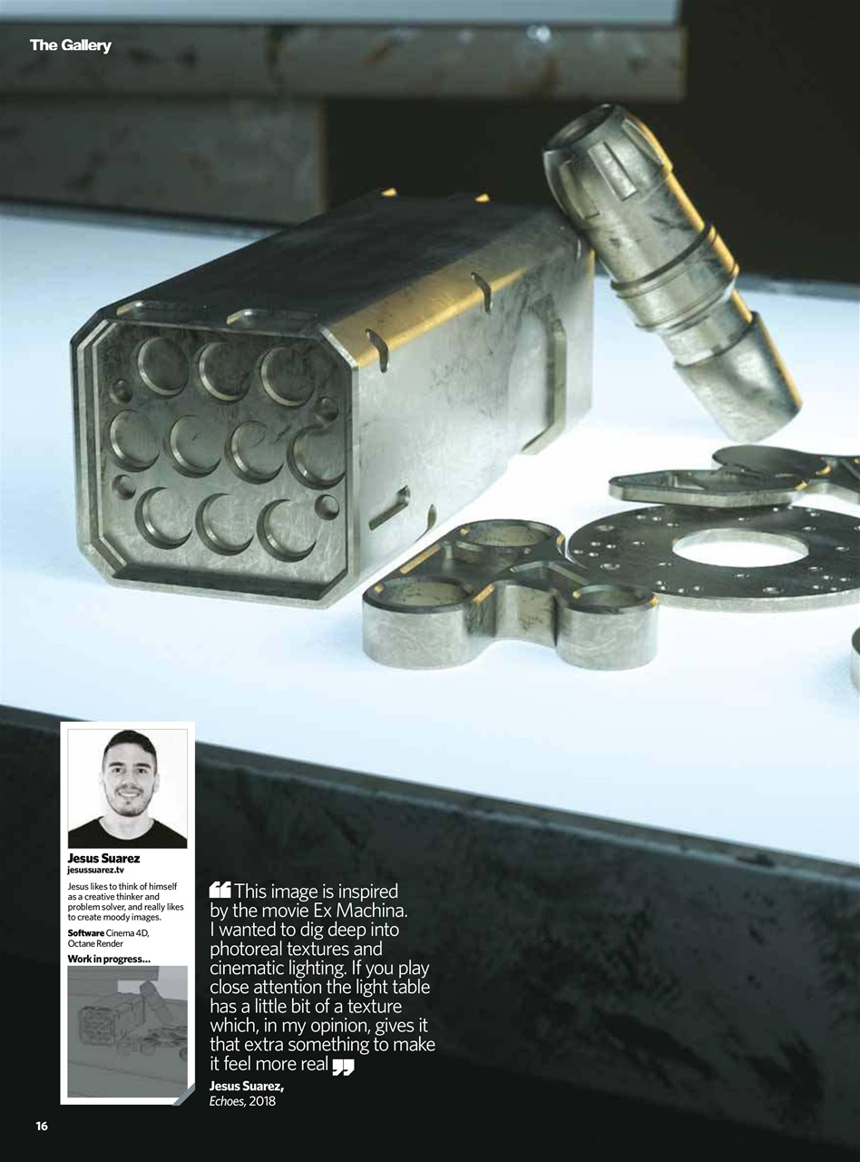 3D Artist Preview Pages