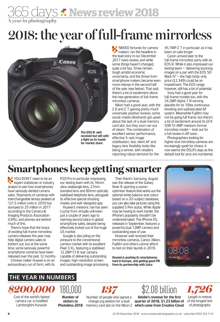 Amateur Photographer Preview Pages