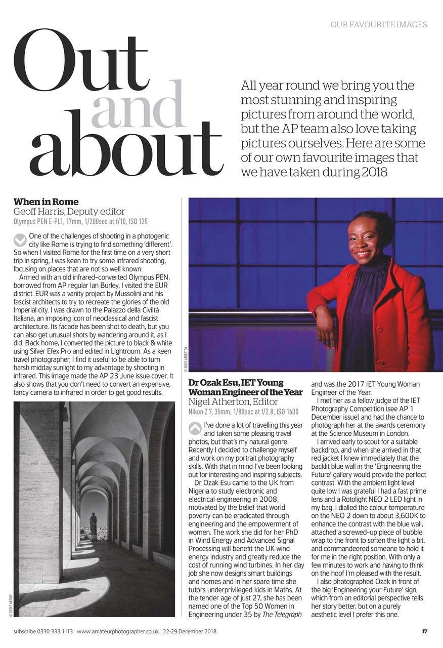 Amateur Photographer Preview Pages