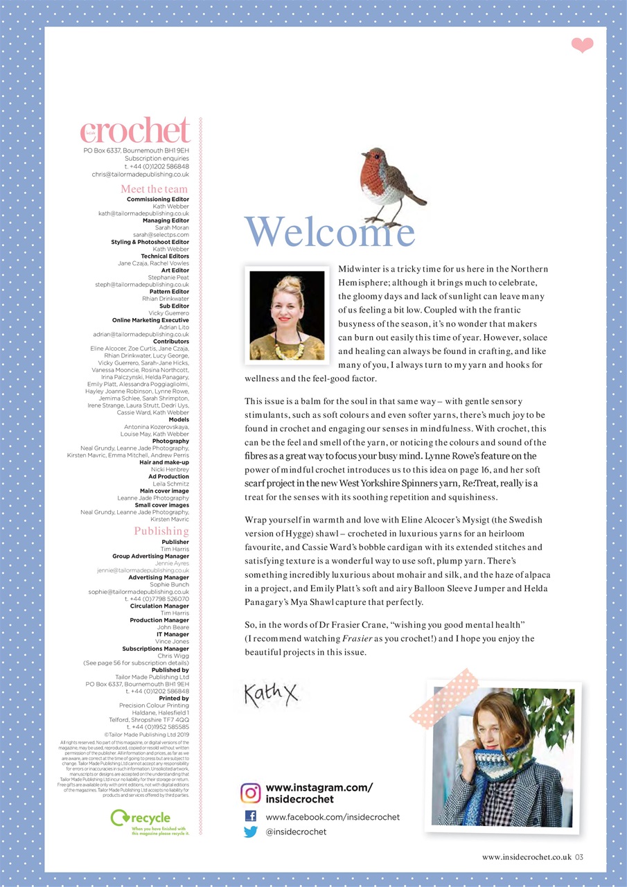 Inside Crochet Preview Pages