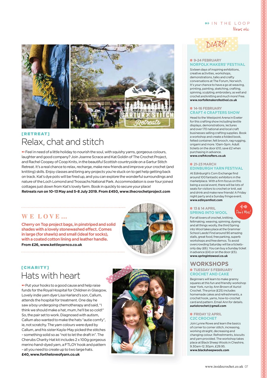 Inside Crochet Preview Pages