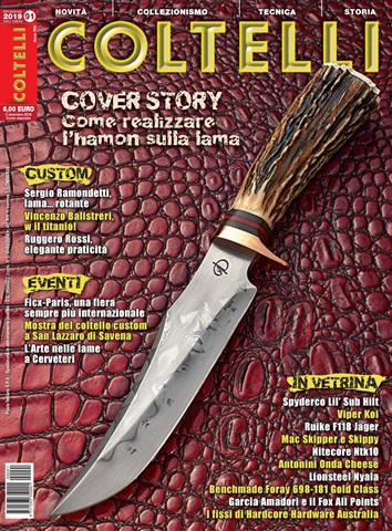 COLTELLI issue N.91 DICEMBRE/GENNAIO 2019