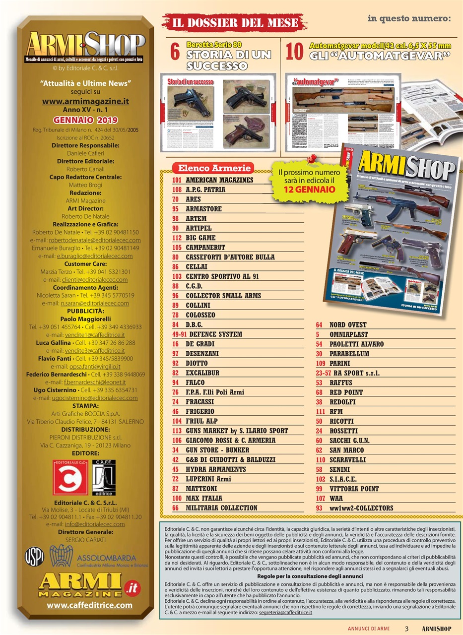 ARMI SHOP Preview Pages