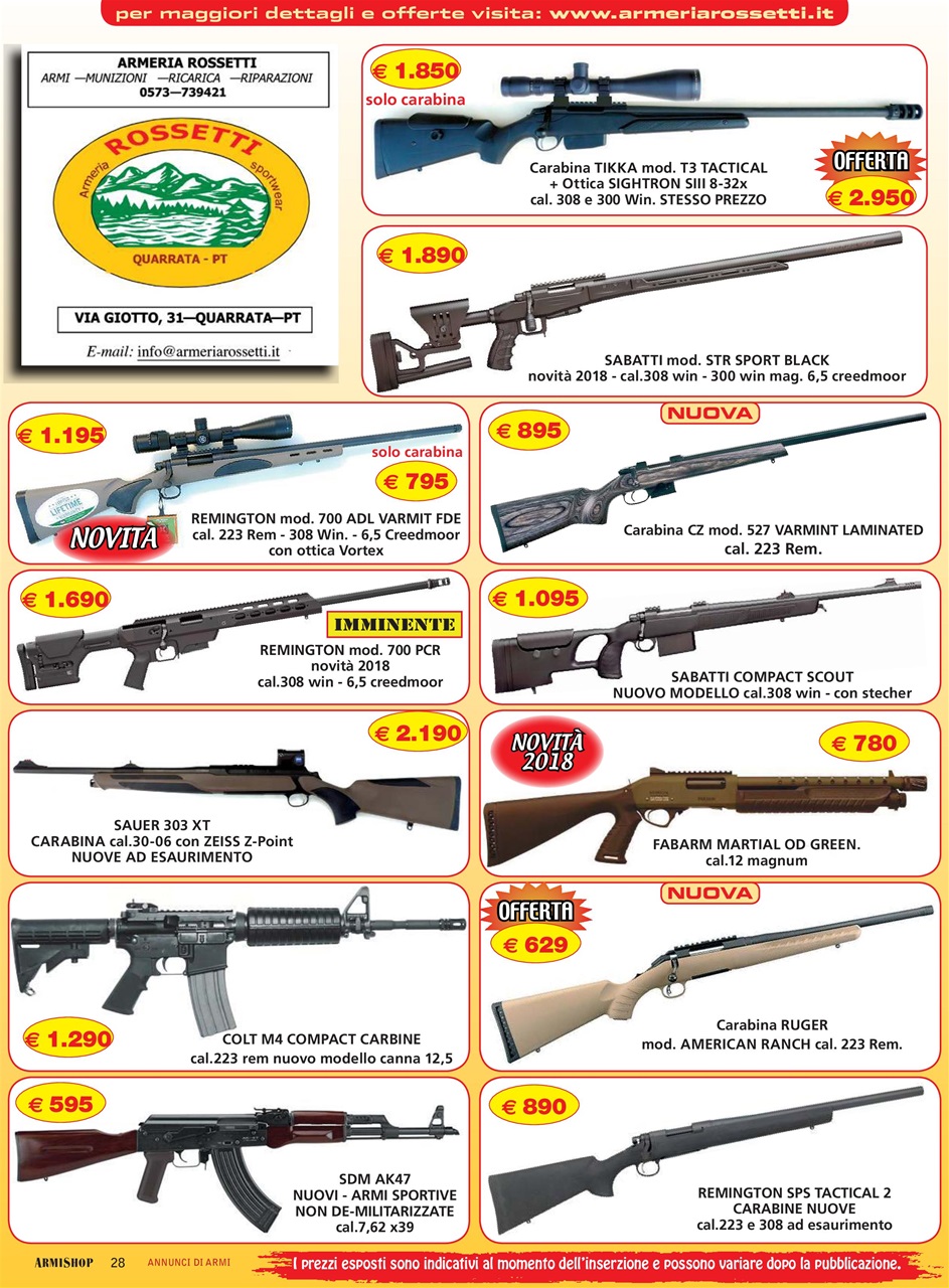 ARMI SHOP Preview Pages