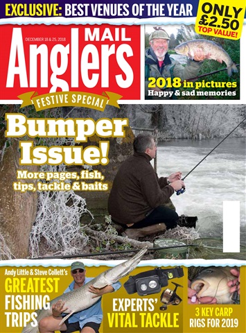 Anglers Mail issue 18th - 25th December 2018