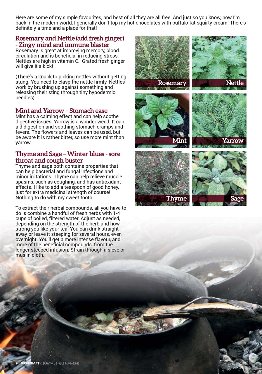 Bushcraft & Survival Skills Magazine Preview Pages