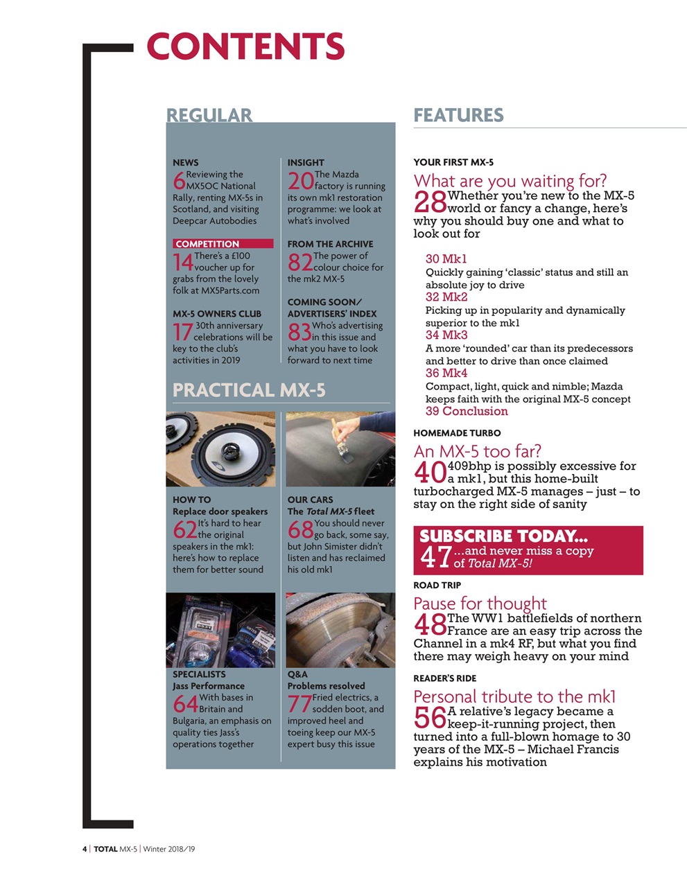 Total MX-5 Preview Pages