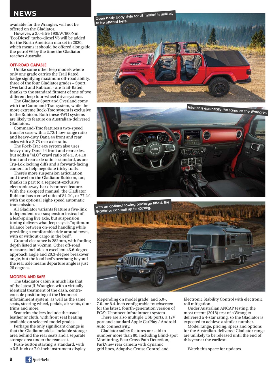 JUST 4X4S Preview Pages