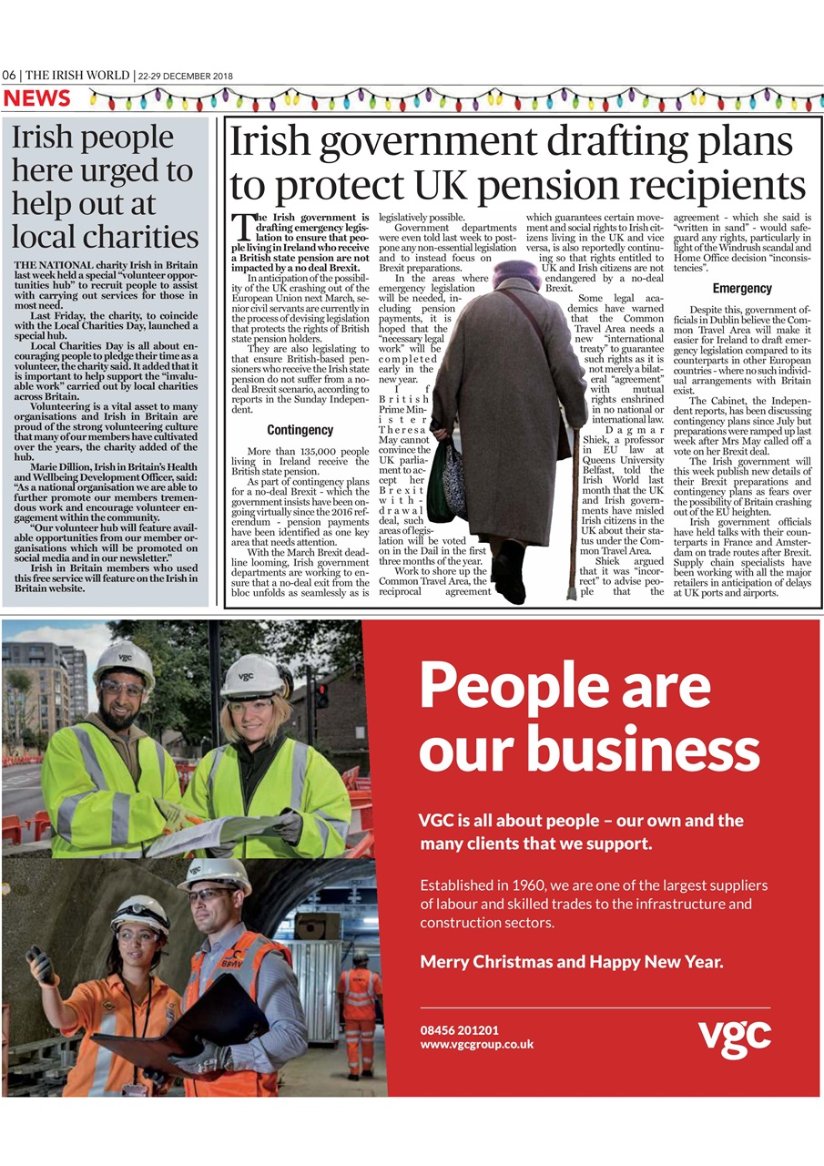 Irish World Preview Pages