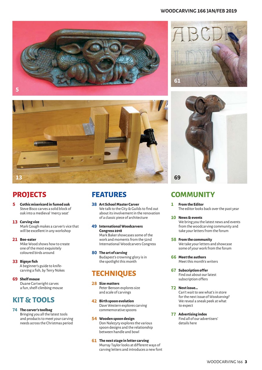 Woodcarving Preview Pages