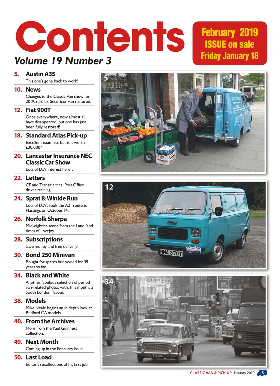 Classic Van & Pick-up Preview Pages