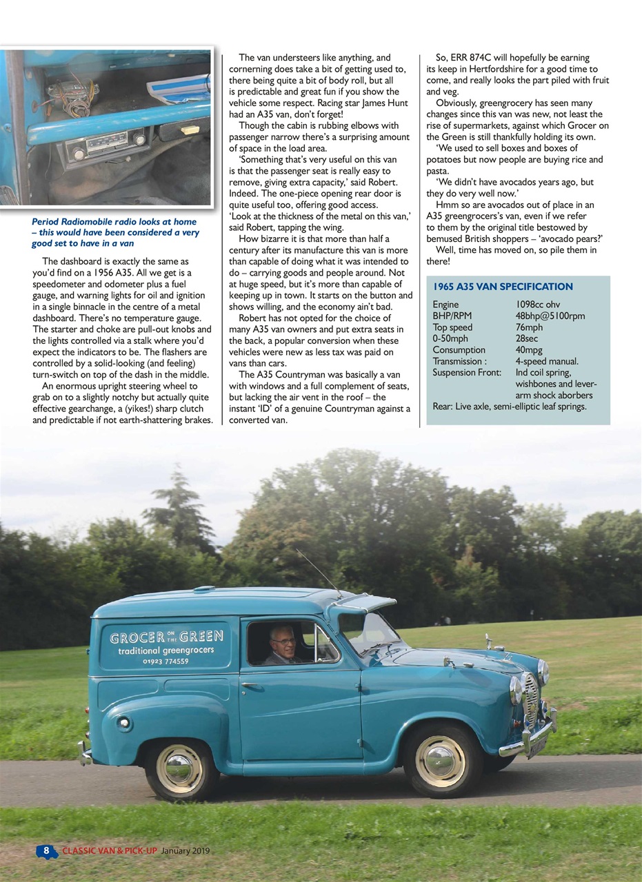 Classic Van & Pick-up Preview Pages